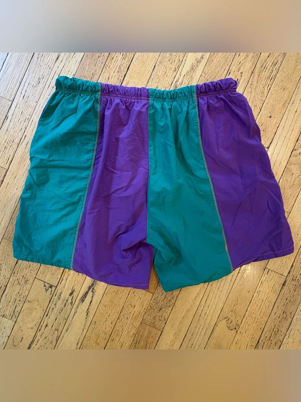 Vintage Nautica Men’s Colorblock Mesh Lined Swim Shirts
